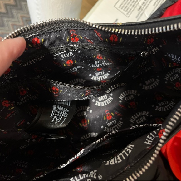 Stranger Things Hellfire Club Crossbody Bag Loungefly - Missing Tag - Picture 9 of 9
